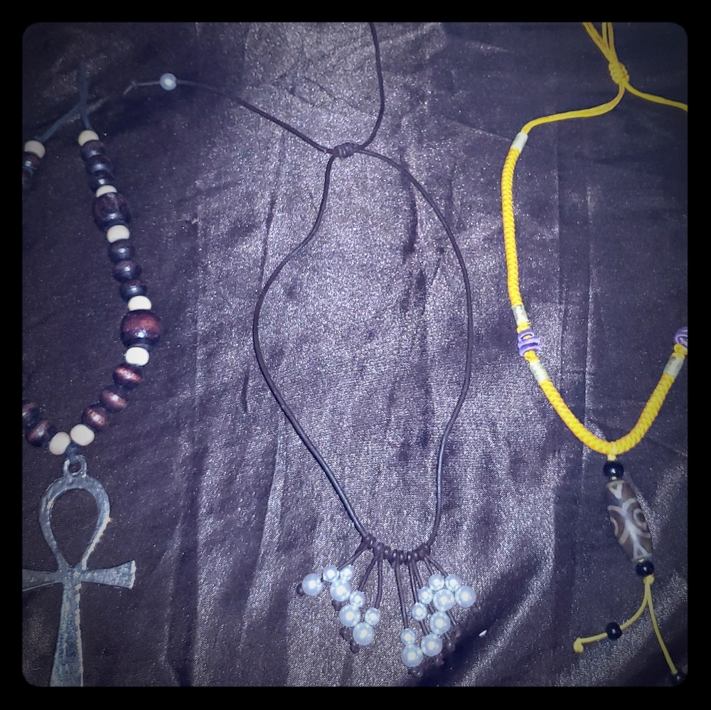 African handcrafted beaded necklaces